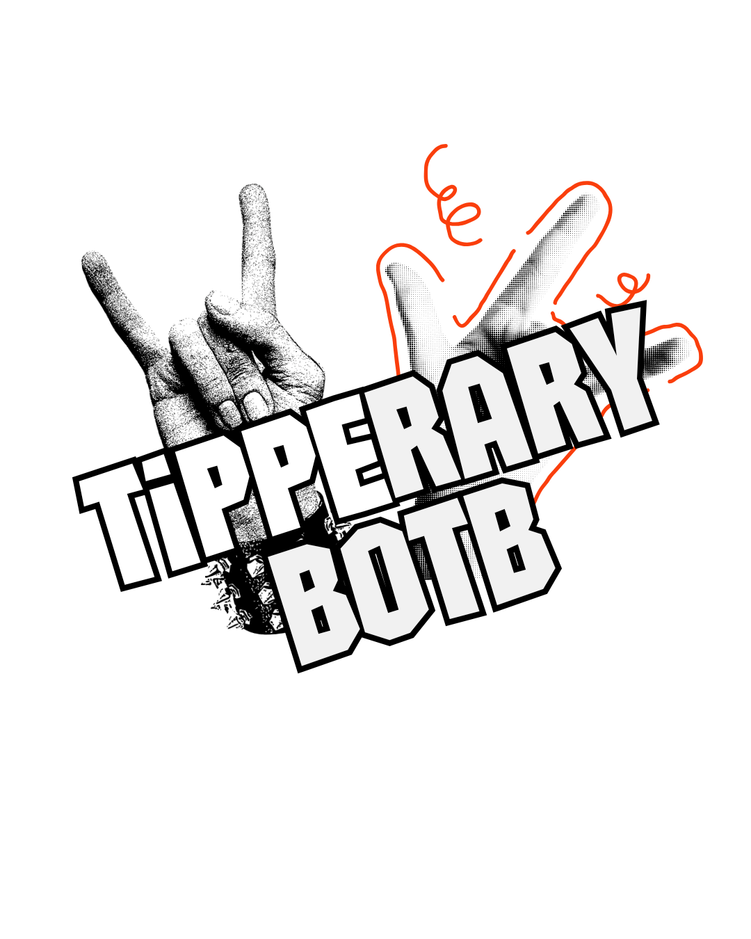 Tipperary Battle of the Bands hand-sign logo
